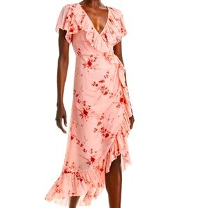 NWOT Cinq à Sept Fleur Sheilla Midi Dress